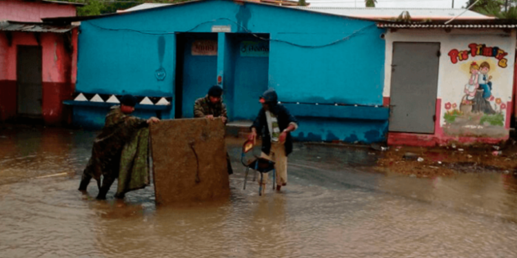 Escuelas dañadas por las tormentas