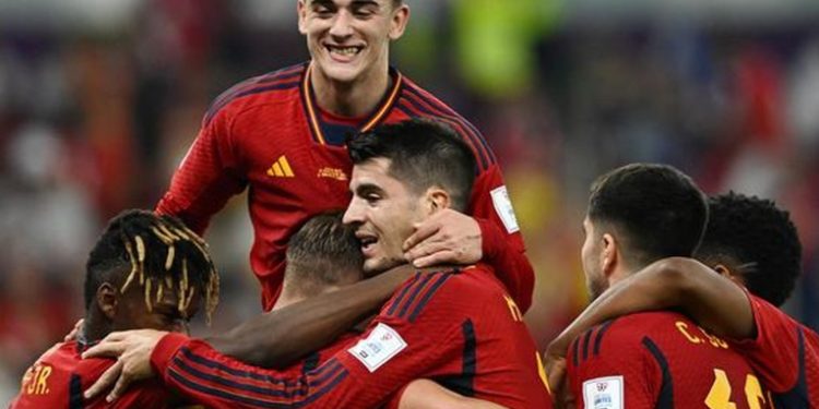 España hunde 7-0 a Costa Rica en su debut en Qatar 2022