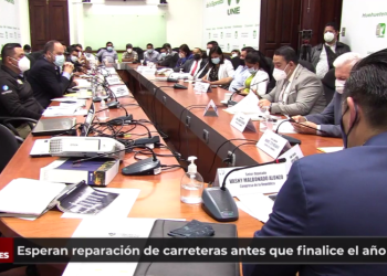 Esperan reparación de carreteras antes que finalice el año