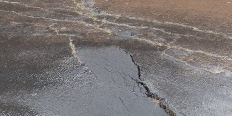 Esta noche iniciará primer cierre temporal para reparar hundimiento en la carretera a El Salvador