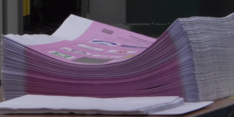 Esta semana comienza la impresión de papeletas para la elección presidencial