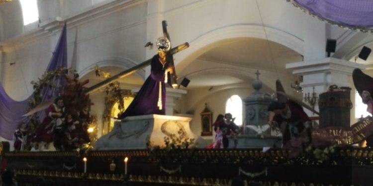 Esta tarde saldrá cortejo procesional de Jesús De los Milagros de la iglesia de San José