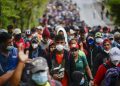 Estados Unidos felicitó el esfuerzo de Guatemala frenando el avance de la caravana de migrantes