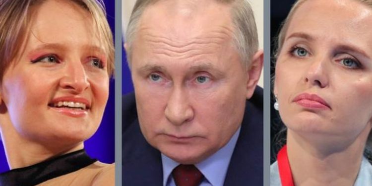 Estados Unidos sanciona a las hijas de Vladimir Putin
