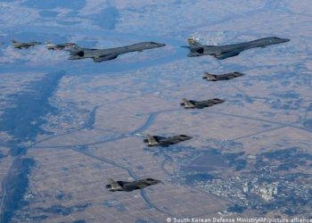 Estados Unidos y Corea del Sur realizan maniobras aéreas tras lanzamiento de misil de Corea del Norte