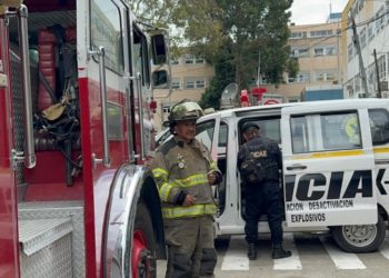 Evacuación de emergencia en el Hospital Roosevelt por amenaza de explosivo
