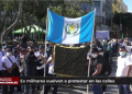 Ex militares vuelven a protestar en las calles exigiendo un beneficio económico