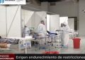 Exigen endurecimiento de restricciones por COVID-19 en el paí­s