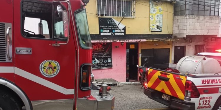 Explosión de gas deja a cuatro heridos en zona 7