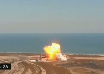 Explota nave prototipo creada para llevar pasajeros a la Luna y Marte