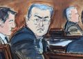 Expresidente de Honduras ligado al narco testifica en juicio