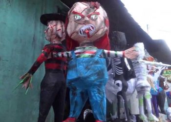 Fabricantes de piñatas esperan incrementar sus ventas por fiestas de Halloween