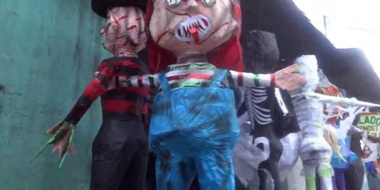 Fabricantes de piñatas esperan incrementar sus ventas por fiestas de Halloween