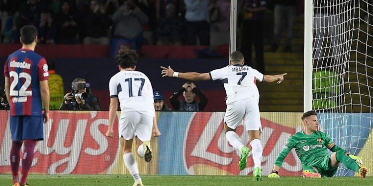 FC Barcelona 1-4 PSG: la ilusión del Barça se desinfla tras una roja tempranera a Araújo y una goleada del PSG