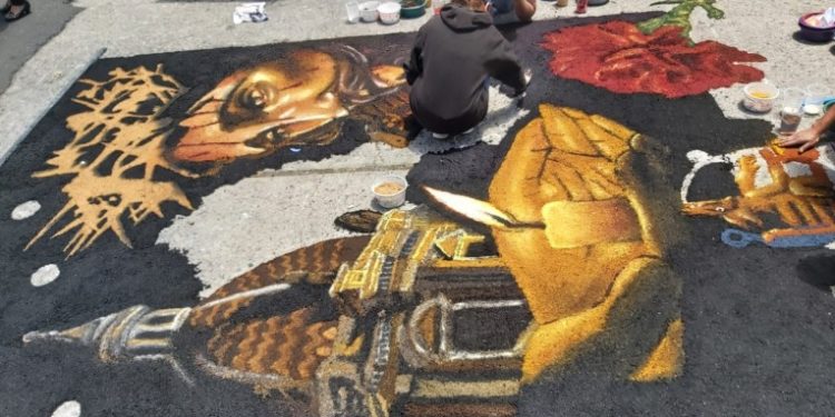 Feligreses se hacen presentes en el templo de la Merced