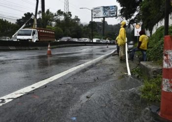 Finalizan los trabajos en el kilómetro 11.5 de carretera a El Salvador