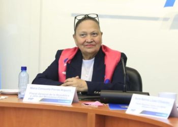 Fiscal General reaparece en público