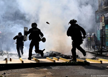 Francia registra disturbios en Parí­s durante manifestación del 1 de mayo
