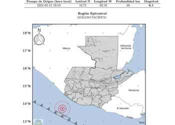 Fuerte temblor con magnitud de 6.1 grados sacude territorio el nacional