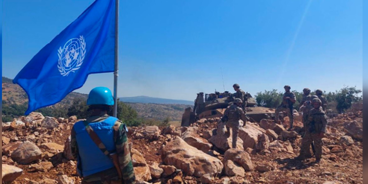 Fuerzas de paz de la ONU intervienen en un incidente fronterizo entre el Líbano e Israel