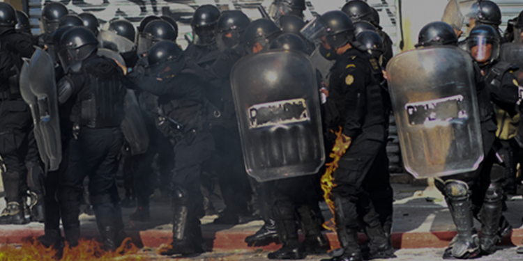 Fuerzas de seguridad aplicaron protocolos correspondientes en manifestaciones