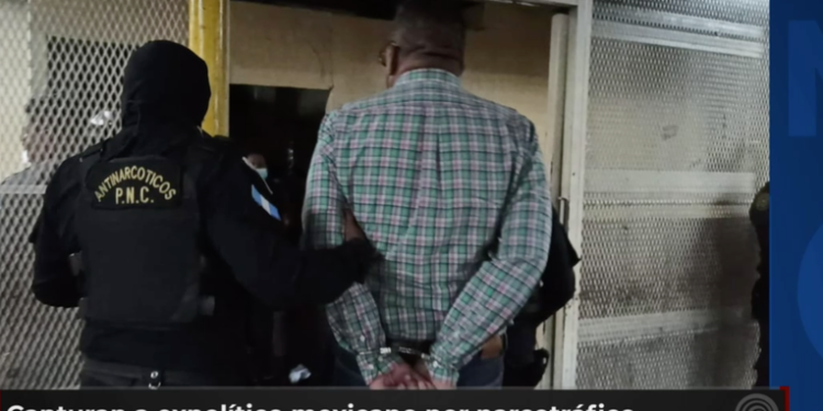 Fuerzas de seguridad guatemaltecas capturan a ex alcalde de una ciudad mexicana