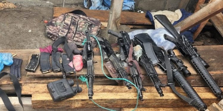 Fuerzas de seguridad incautan pesado arsenal en Ixchiguán y Tajumulco, San Marcos