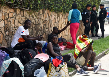 Fuerzas de seguridad logran rescatar a un grupo de migrantes de origen haitiano
