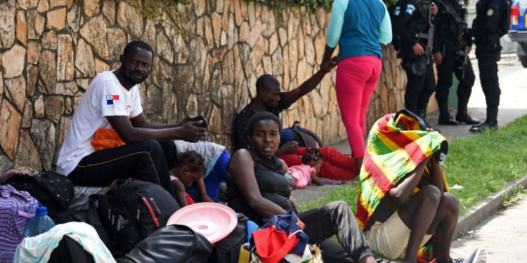 Fuerzas de seguridad logran rescatar a un grupo de migrantes de origen haitiano