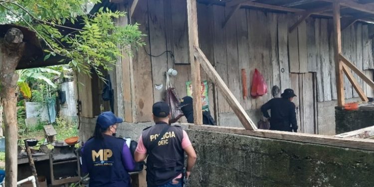Fuerzas de seguridad realizan allanamientos en Izabal