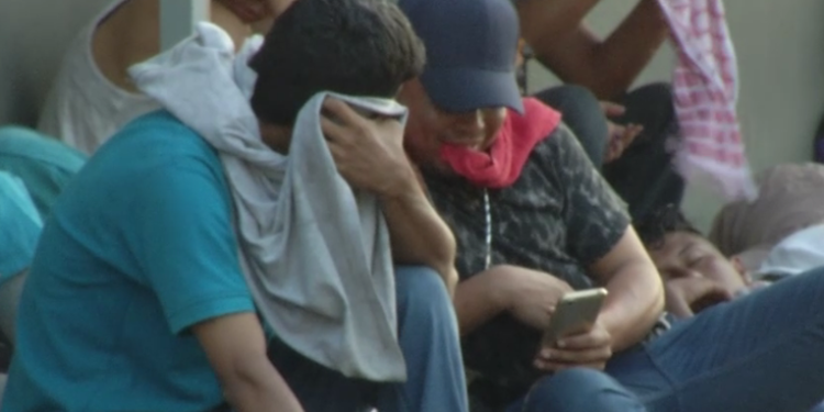 Fuerzas de seguridad se alistan ante caravana de migrantes