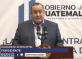 Giammattei pide al MP que accione contra corrupción