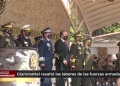 Giammattei resaltó las labores de las fuerzas armadas