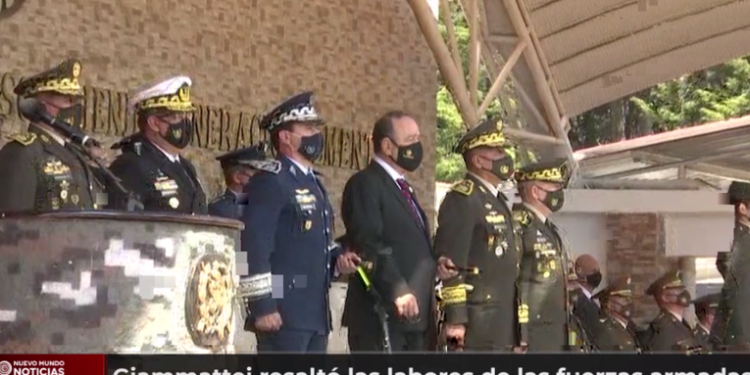 Giammattei resaltó las labores de las fuerzas armadas