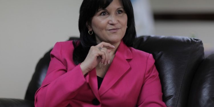 Gloria Porras dejo Guatemala y está en Washington