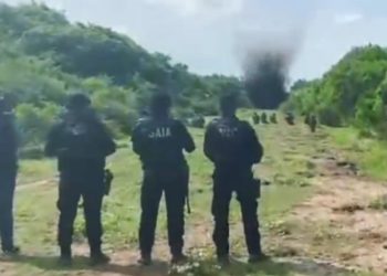 Gobernación destruye dos pistas clandestinas de aterrizaje en San Marcos