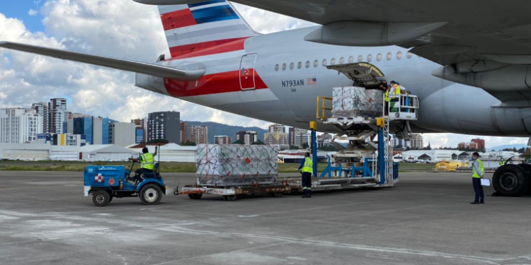 Gobierno de Guatemala recibe lote de vacunas donadas por Estados Unidos