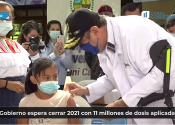 Gobierno espera cerrar 2021 con 11 millones de dosis aplicadas