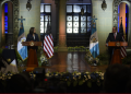 Gobierno estadounidense y guatemalteco seguirán trabajando en la migración, trasiego de drogas y trata de personas