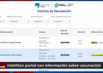 Gobierno habilita un portal con información sobre vacunación