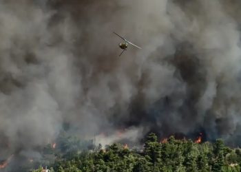 Grecia evacúa la ciudad de Maratón ante incendios forestales