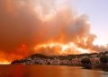 Grecia lucha contra gran incendio en medio de ola de calor