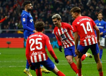 Griezmann le da al Atlético en Getafe la clasificación matemática para su 12ª Champions consecutiva