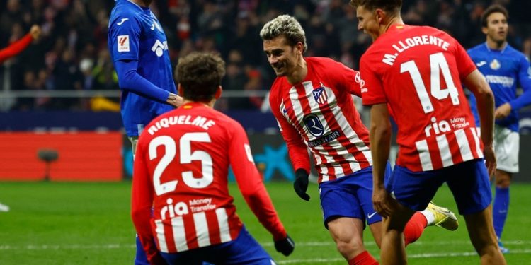 Griezmann le da al Atlético en Getafe la clasificación matemática para su 12ª Champions consecutiva