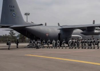 Guardia Nacional de México ya vigila la frontera con EE.UU.