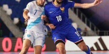 Guatemala cae ante Francia 6-3 en su debut en el Mundial de Futsal Uzbekistán 2024