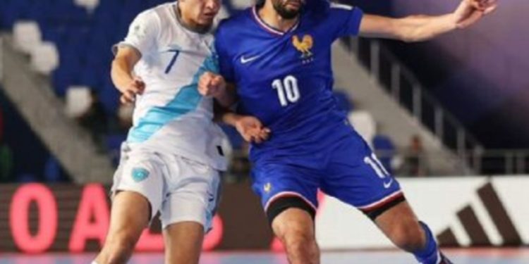 Guatemala cae ante Francia 6-3 en su debut en el Mundial de Futsal Uzbekistán 2024