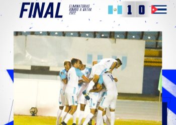 Guatemala inicia con el pie derecho la eliminatoria rumbo Qatar 2022