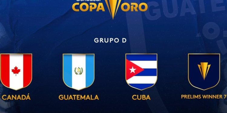 Guatemala ocupará el grupo D de la copa Oro junto a Canadá y Cuba