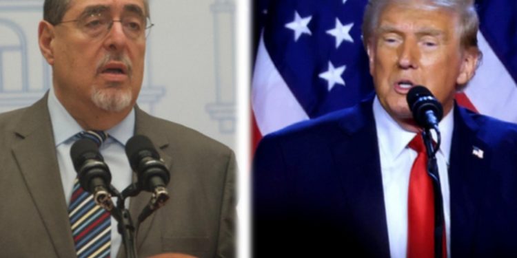 Guatemala reafirma lazos con EE.UU. tras elección de Trump como nuevo mandatario